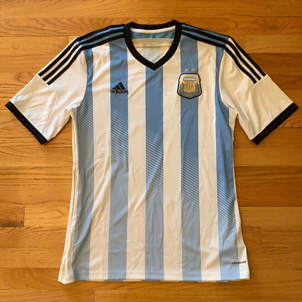 Adidas soccer jersey, Argentina, men’s size large